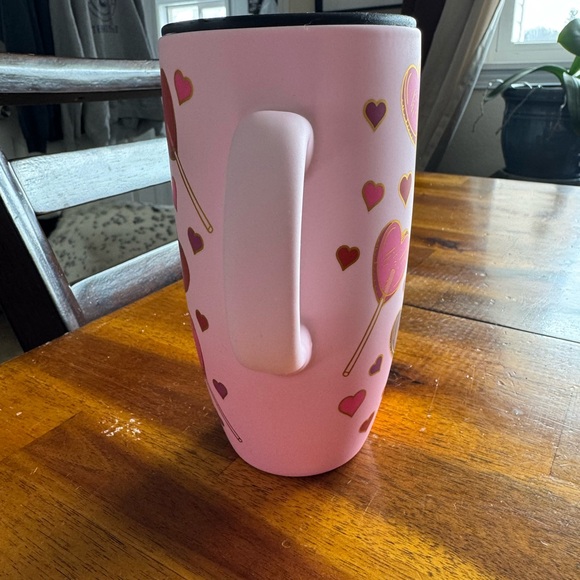 Lg coffee mug with lid NWOT 💗💗 - Picture 9 of 9